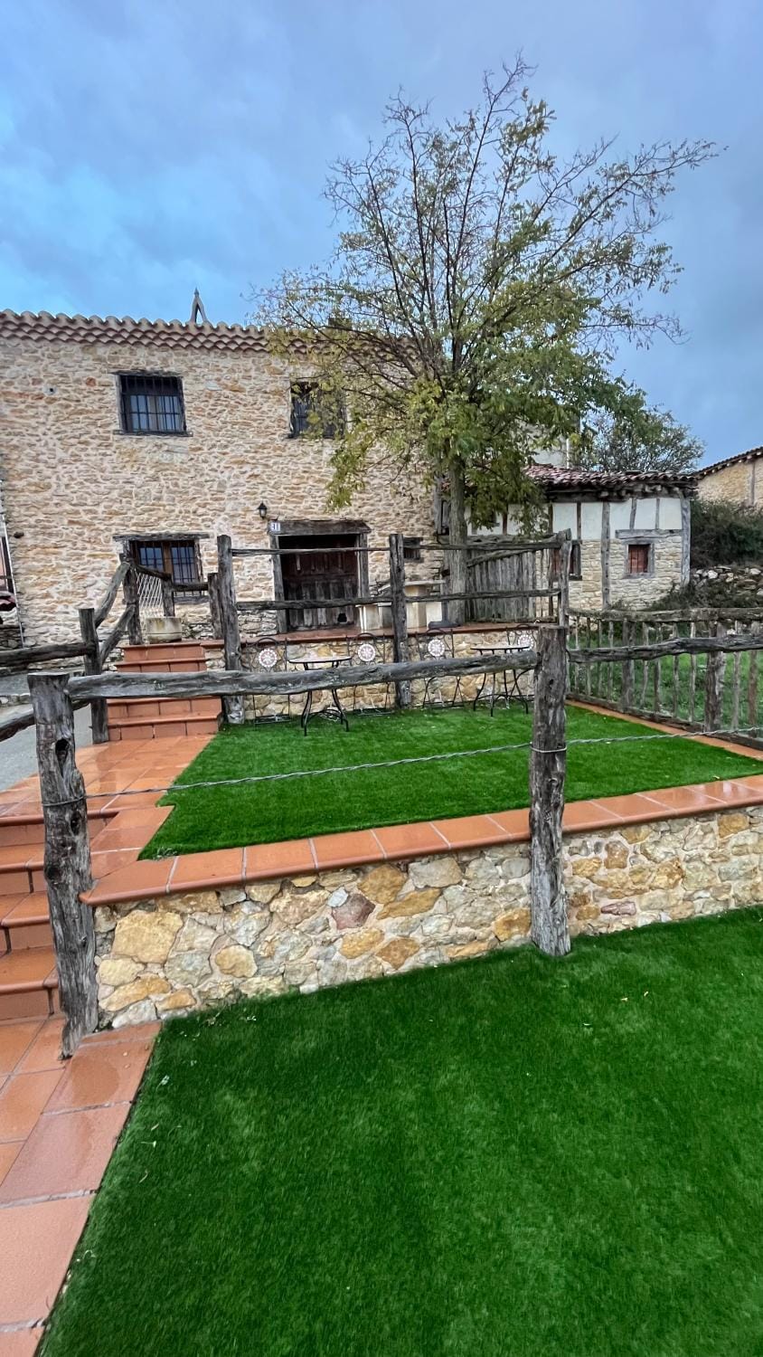 Property building, Natural landscape, Garden, Garden view