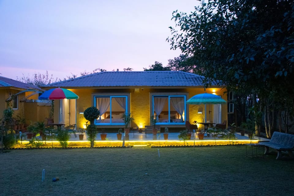 Property building, Garden