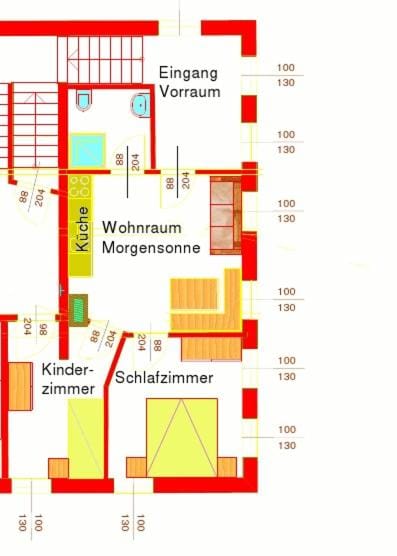 Bird's eye view, Floor plan