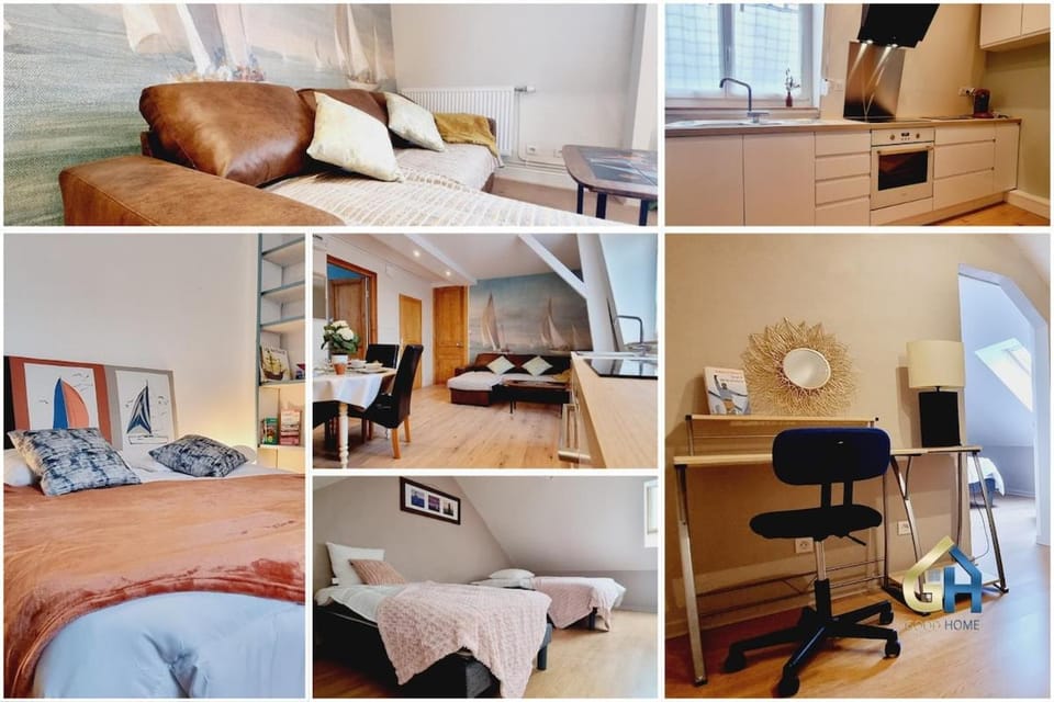 *Villa Marine*La Vigie - Duplex Apartment in Dunkirk