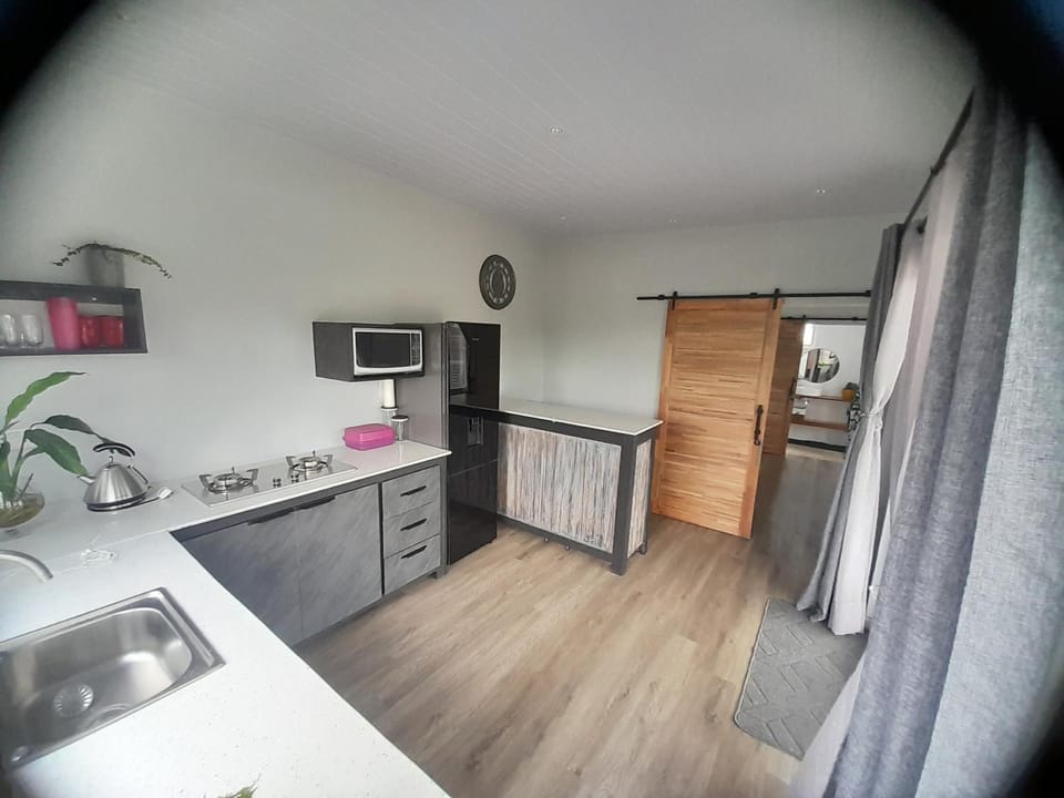 Kitchen or kitchenette, minibar, stove