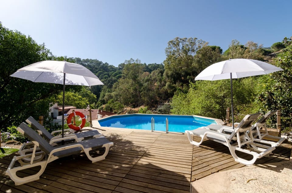 Natural landscape, Pool view, Swimming pool