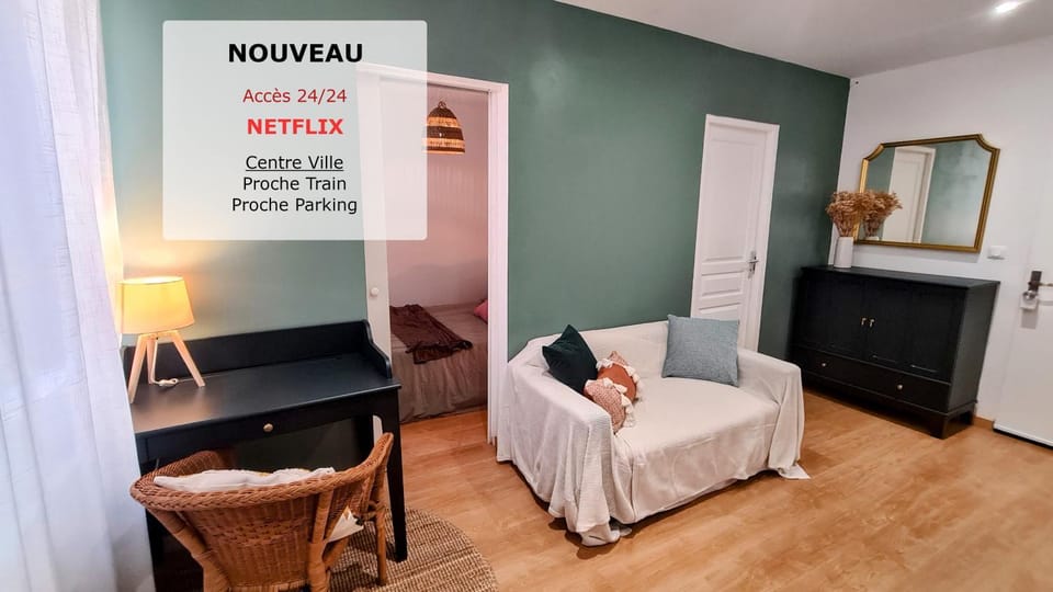 Serene 1BR Oasis in the Heart of Sens Center Apartment in Île-de-France