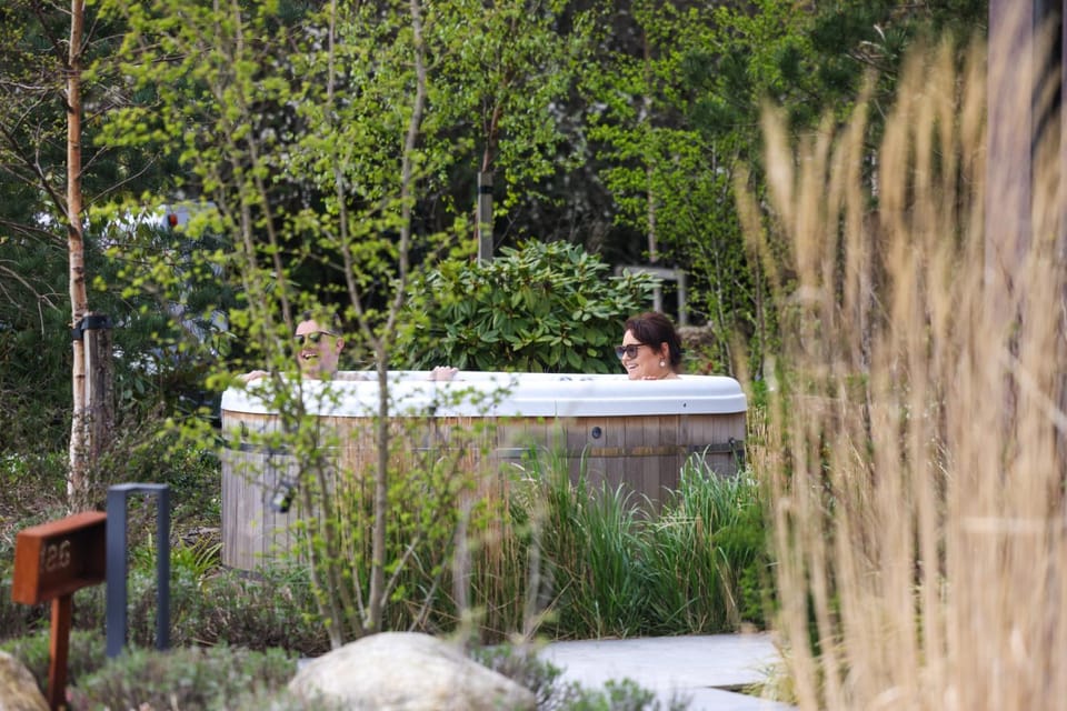 People, Natural landscape, Garden, Hot Tub
