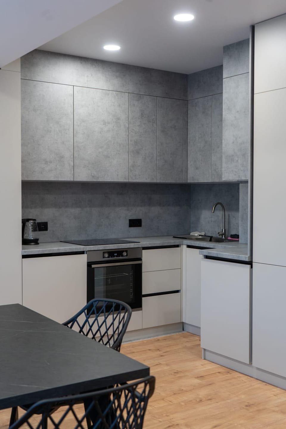 Kitchen or kitchenette, Dining area, dishwasher, minibar, pet friendly, stove