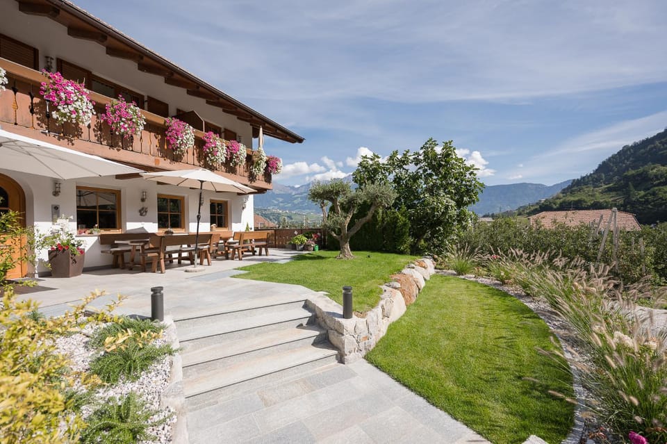 Property building, Garden, Garden view