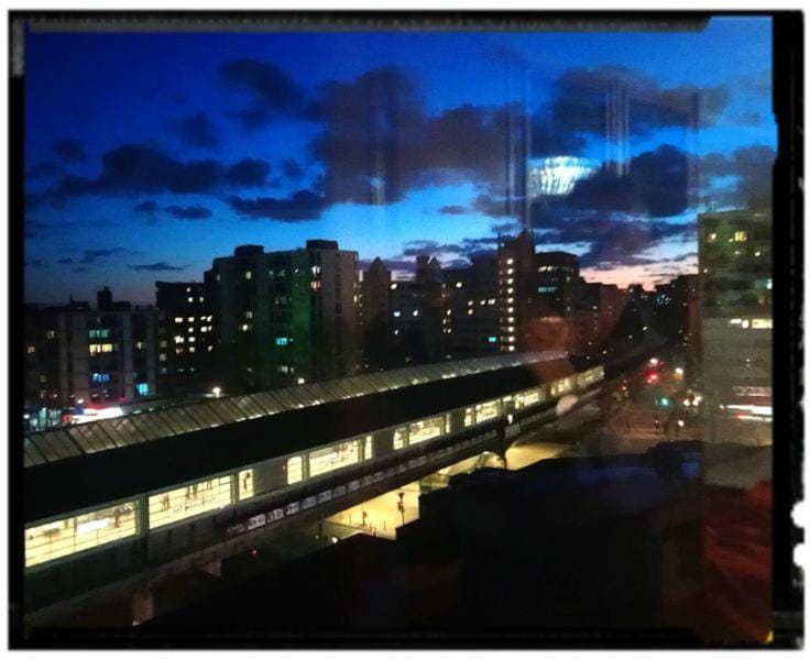 Night, City view