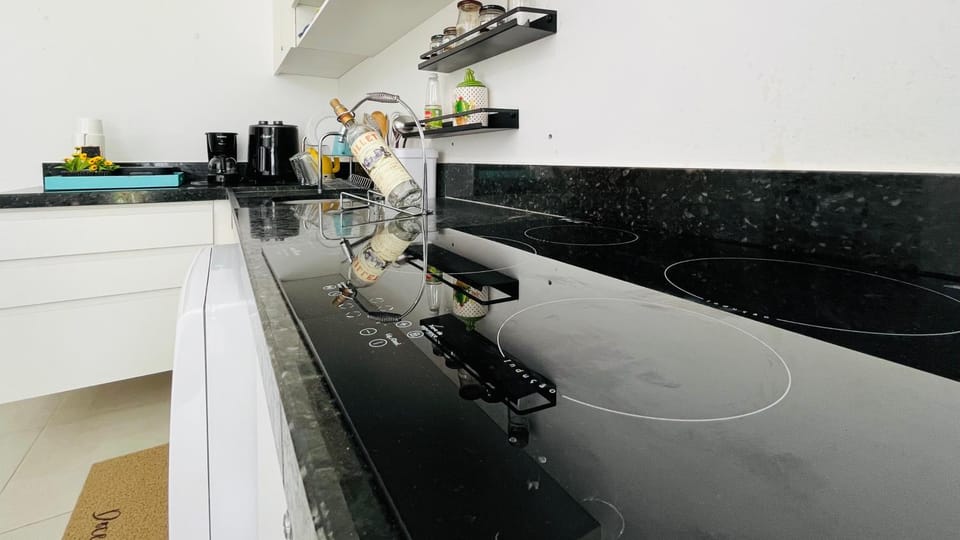 Kitchen or kitchenette, dishwasher