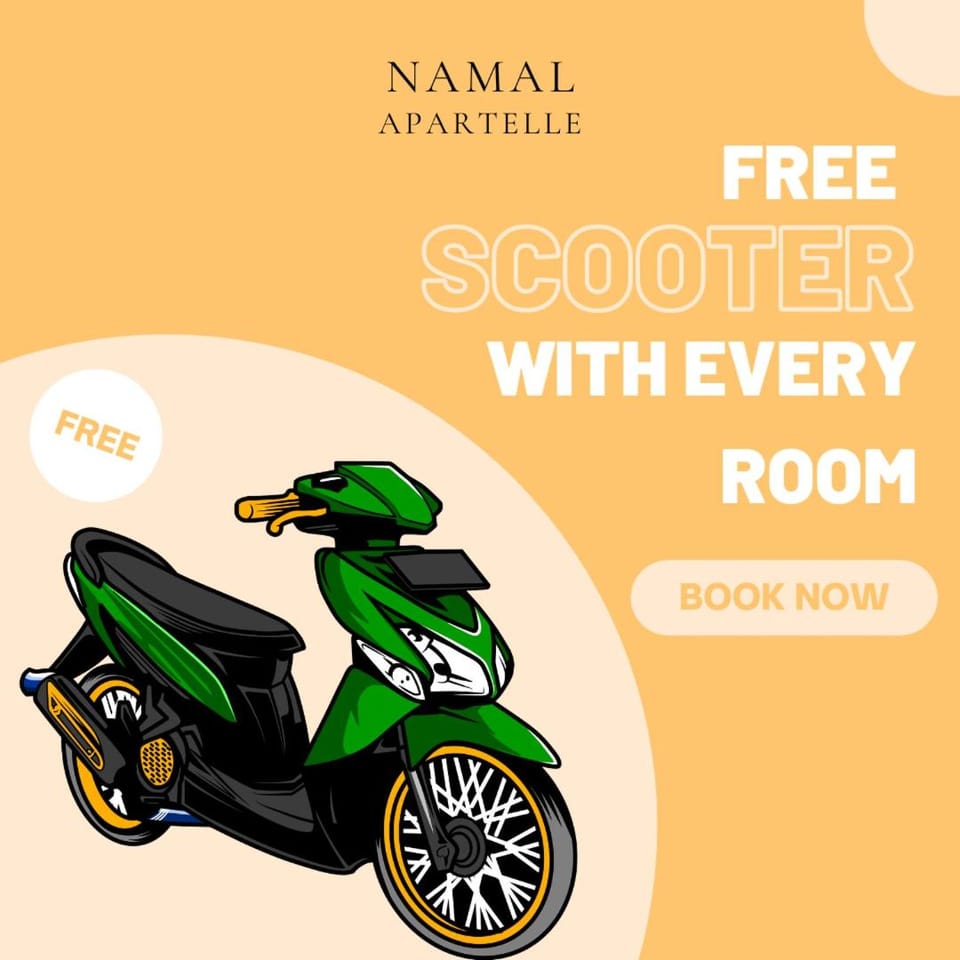 Namal Apartelle - Free Scooter & GYM access Apartment hotel in El Nido