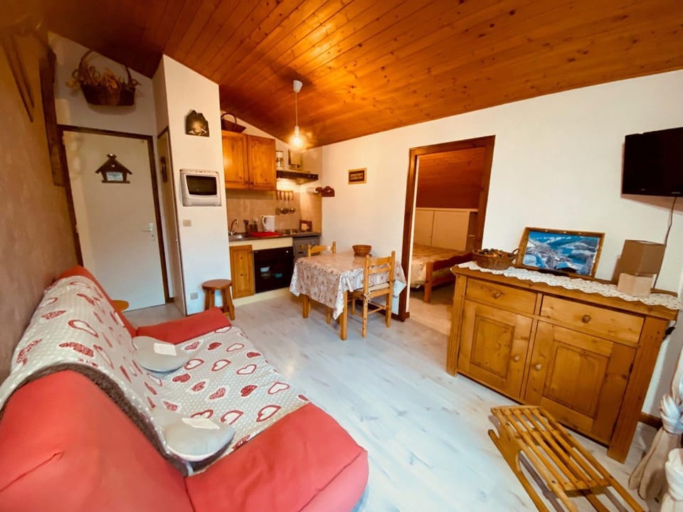 Appartement cosy 4 pers. avec balcon et vue à La Clusaz - FR-1-459-218 Apartment in La Clusaz