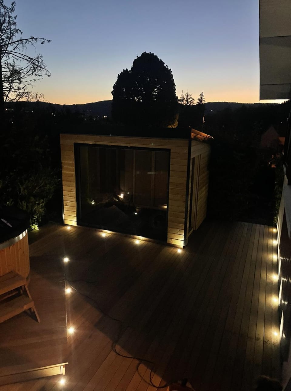 Patio, Night