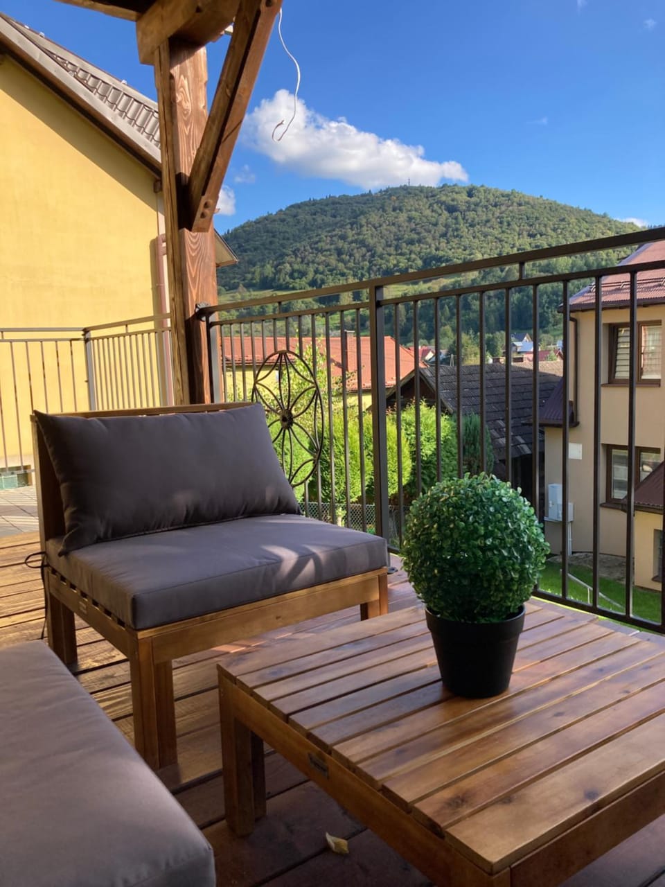 Natural landscape, View (from property/room), Balcony/Terrace, Mountain view