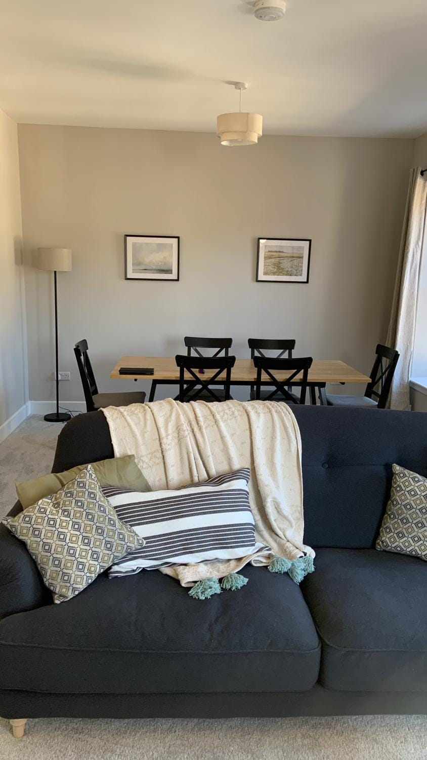 Living room, Seating area, Dining area