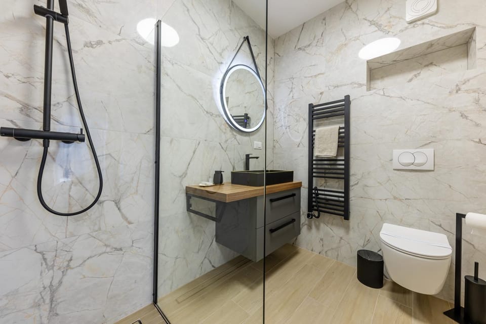 Shower, Toilet