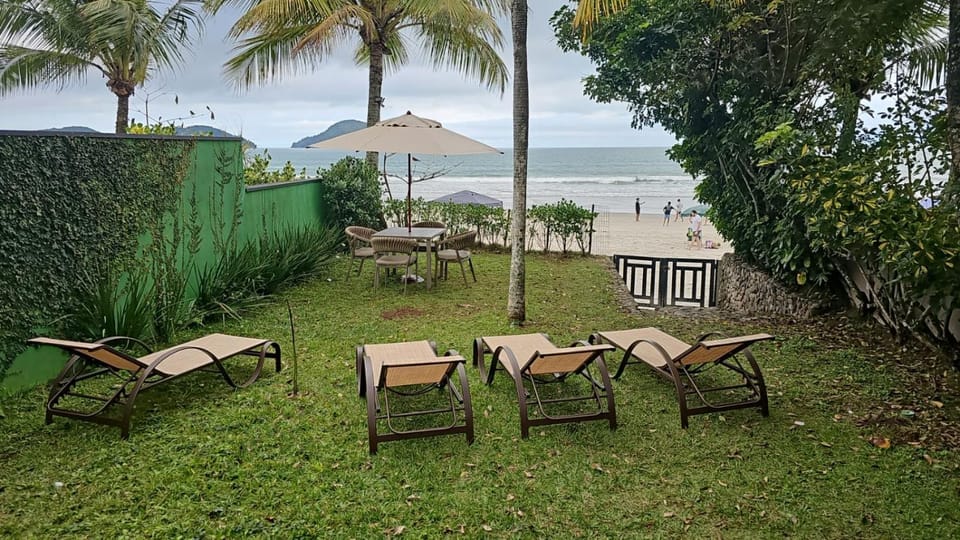 Casa pé na areia na Praia de Juquehy House in São Sebastião