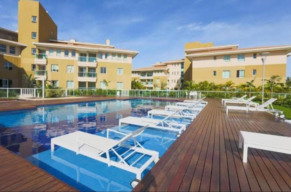 Property building, Pool view, Swimming pool, sunbed