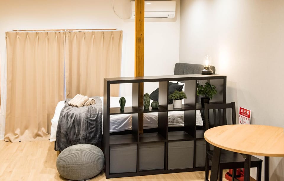 Osaka Tsurumibashi 2ppl House 7min-Sta direct KIX yefen101 Apartment in Osaka