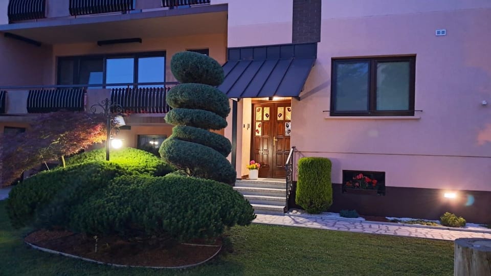 Property building, Garden