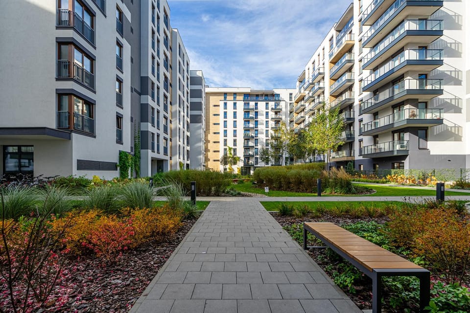 Property building, Patio