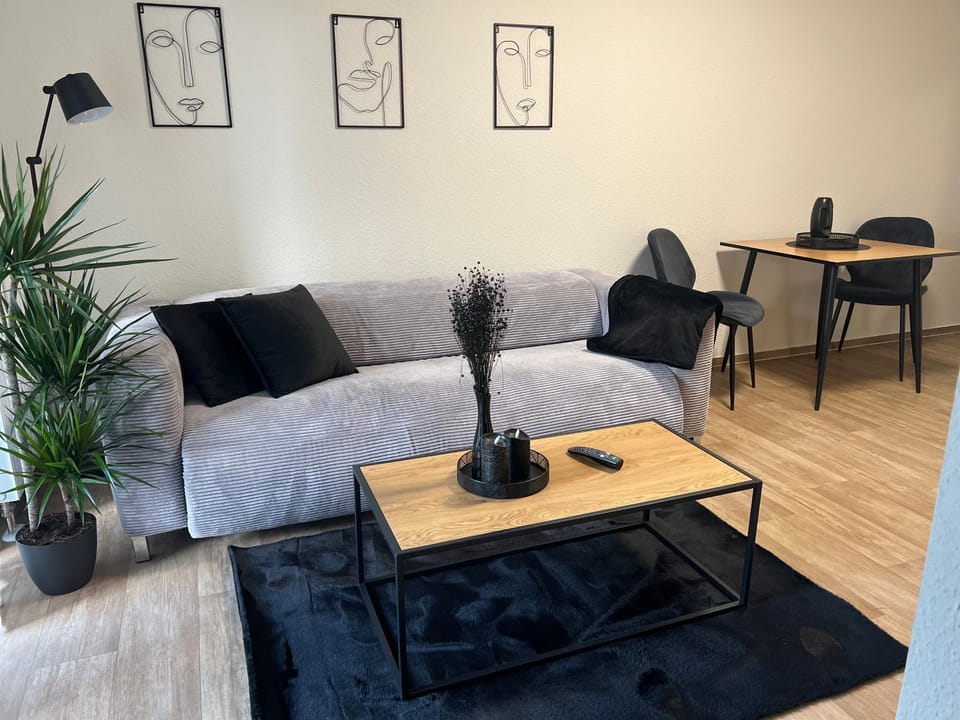 Living room, Seating area, Dining area