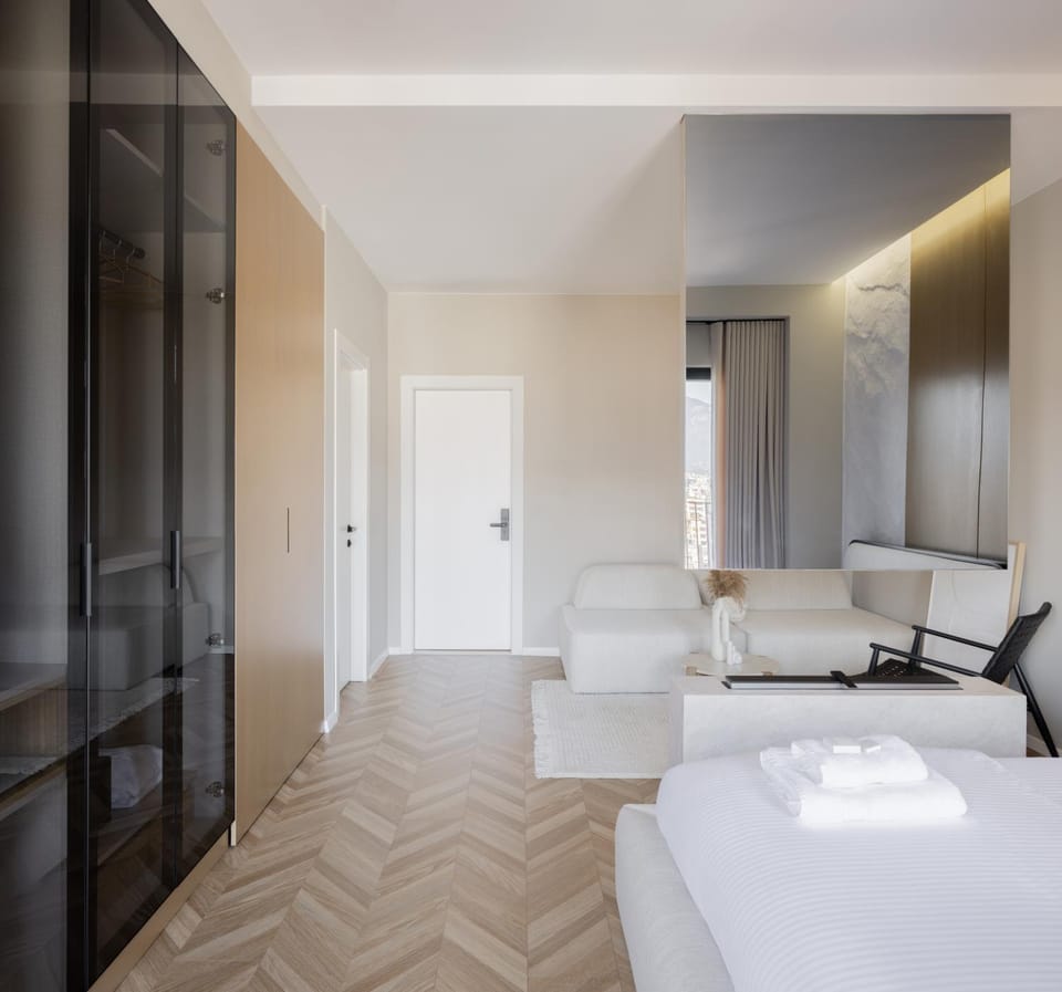 Living room, Bedroom, wardrobe