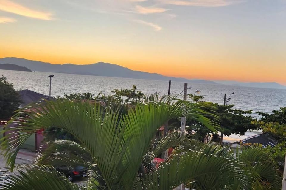Natural landscape, Mountain view, Sea view, Sunset