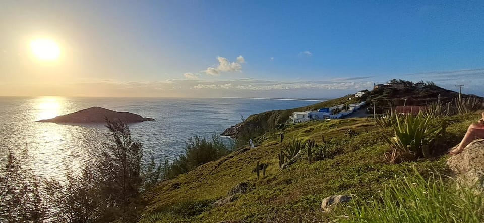 Natural landscape, Sea view, Sunset