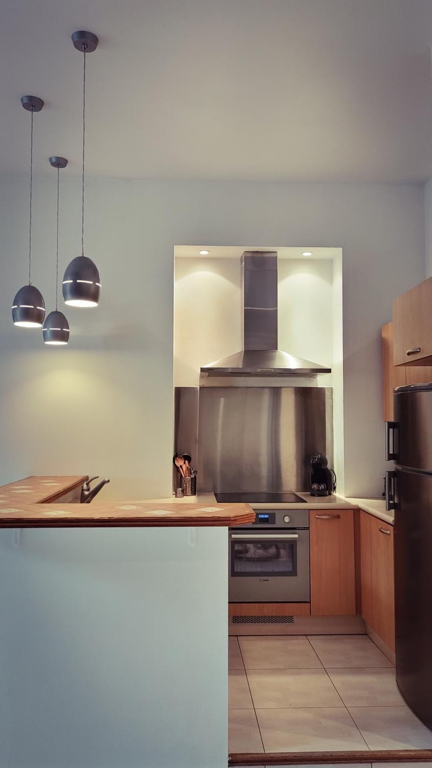 Kitchen or kitchenette, minibar, pet friendly, stove