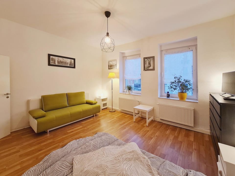 Living room, Bedroom