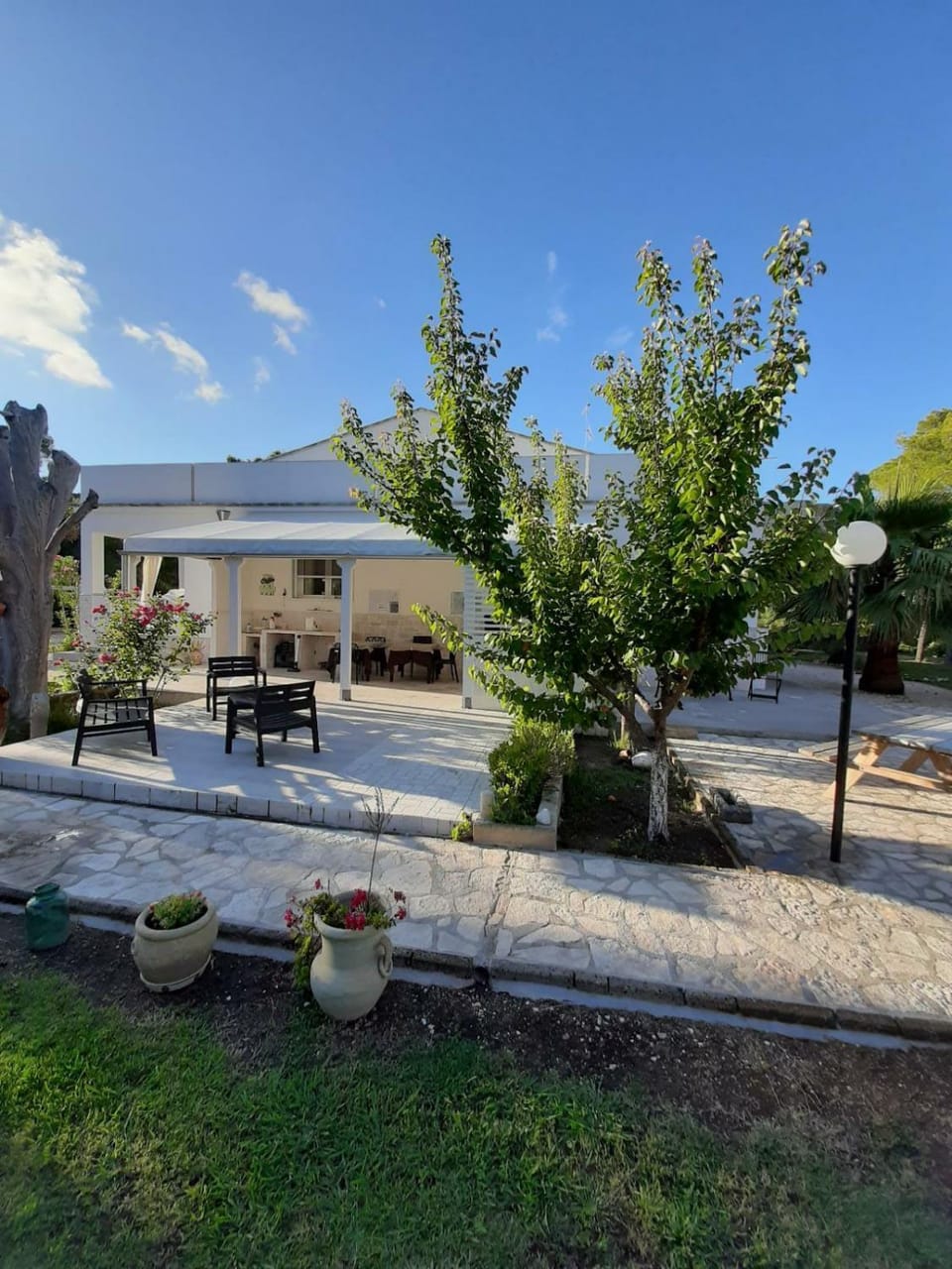 Property building, Day, Garden