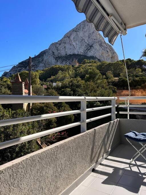 Natural landscape, Balcony/Terrace, Mountain view