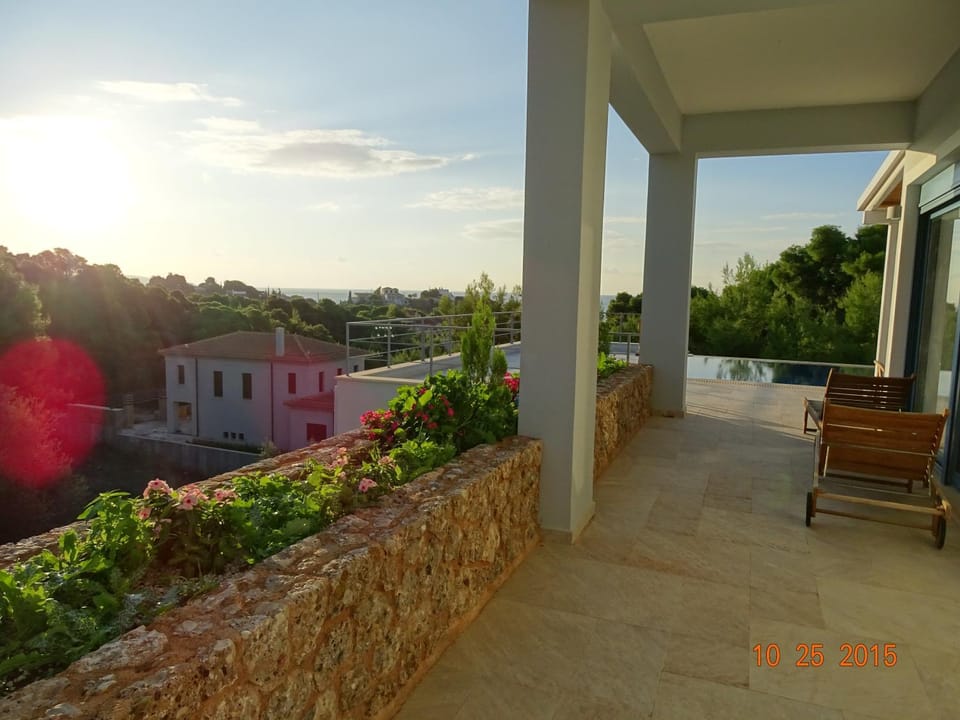 Luxury sea view villa with pool Porto Heli Agios Aimilianos House in Peloponnese Region
