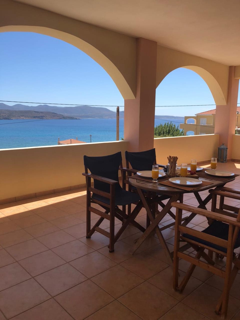View (from property/room), Balcony/Terrace, Seating area, Dining area, Sea view
