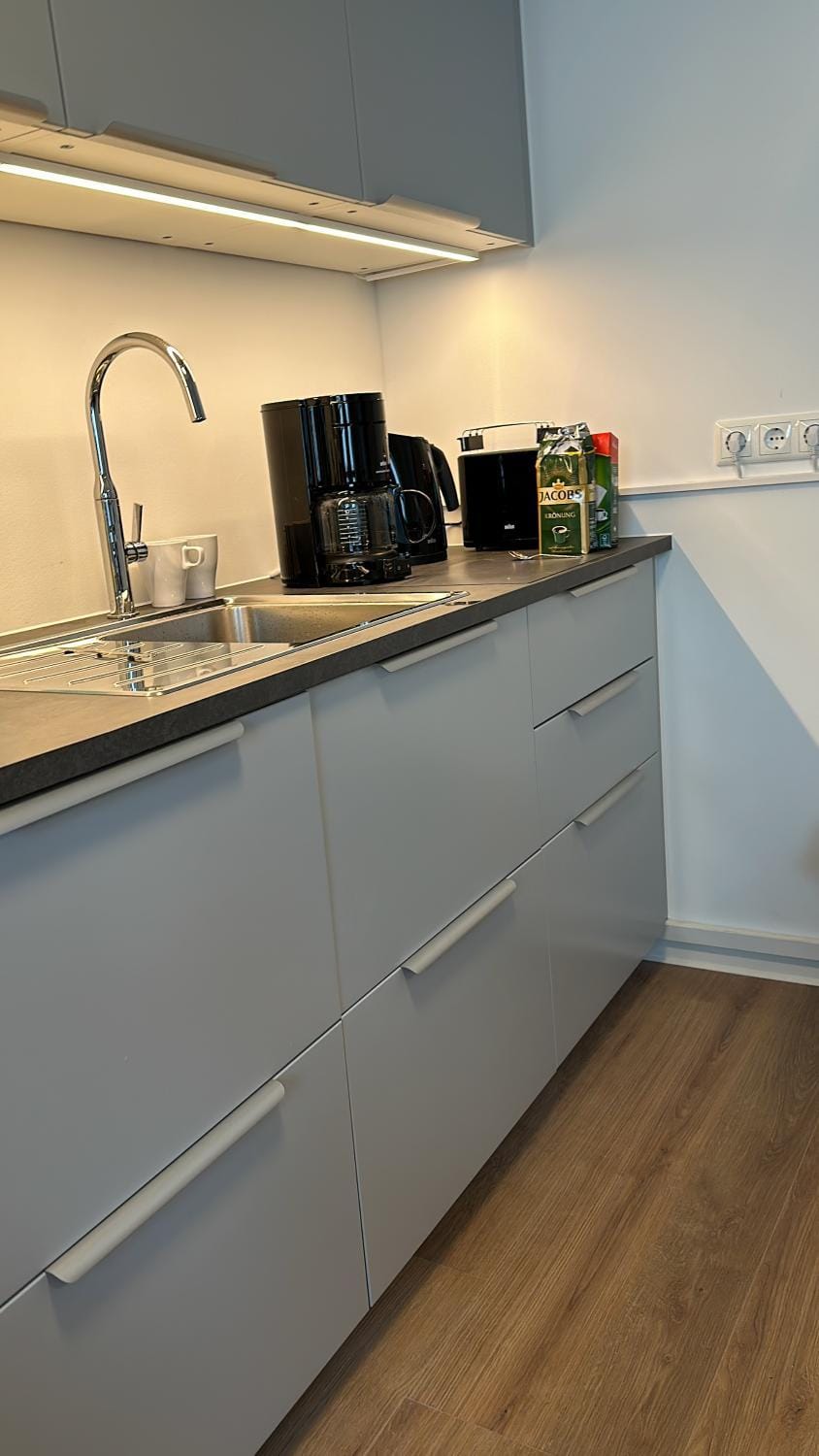 Coffee/tea facilities, Kitchen or kitchenette, toaster