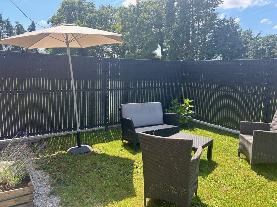 Patio, Garden, Garden view