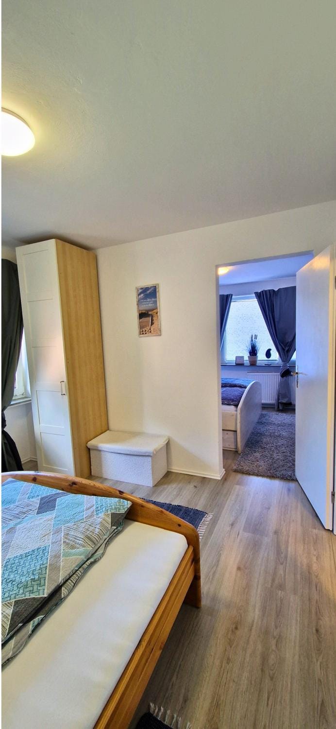Bed, Photo of the whole room, Bedroom, wardrobe