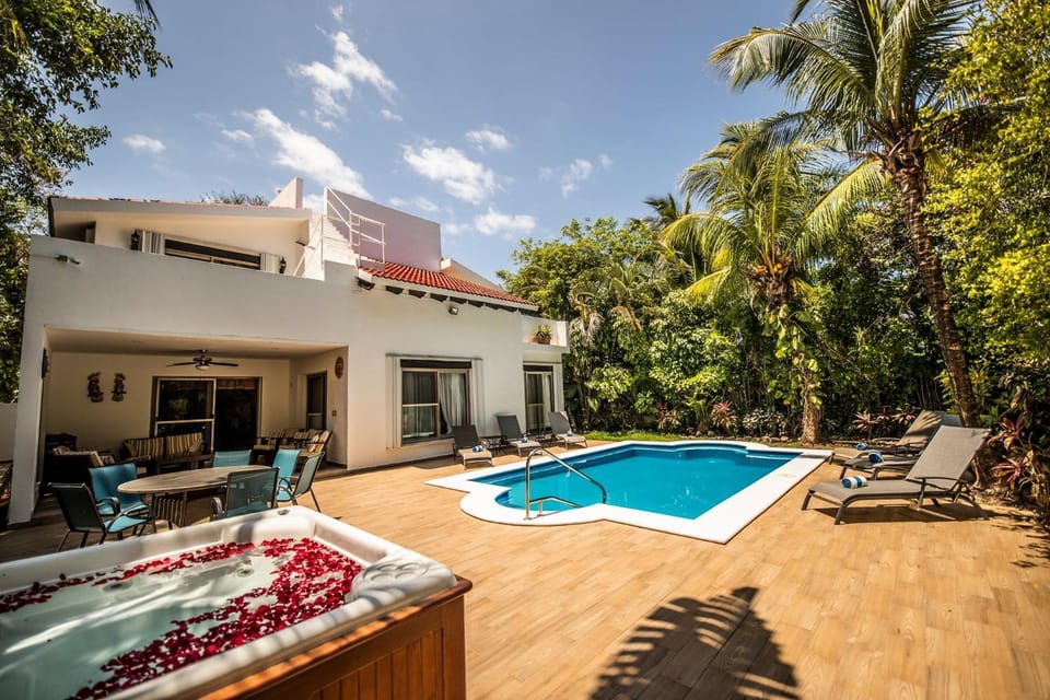 Garden, Swimming pool, furniture, sunbed
