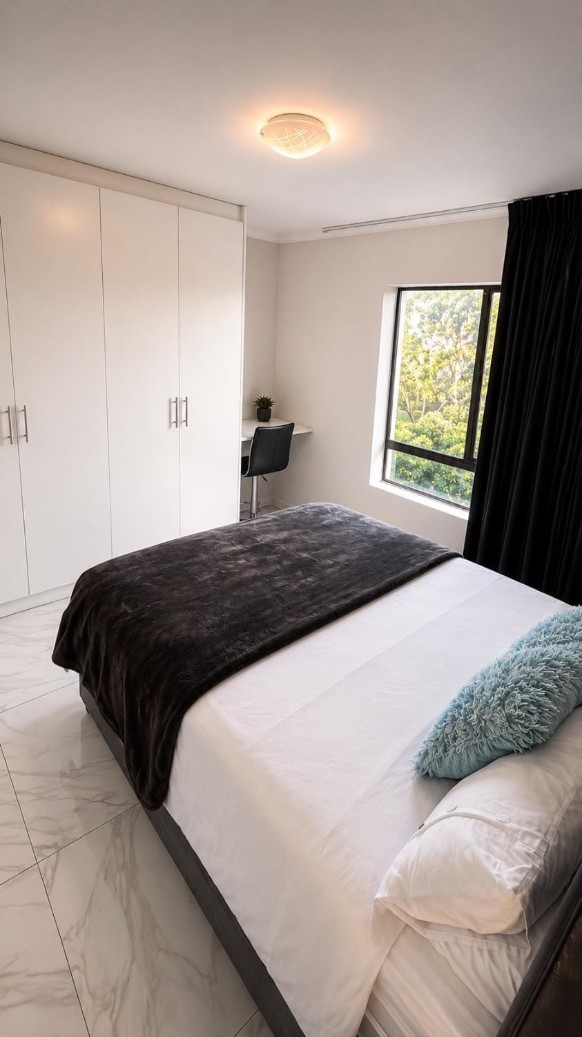 Bed, Photo of the whole room, Bedroom, wardrobe