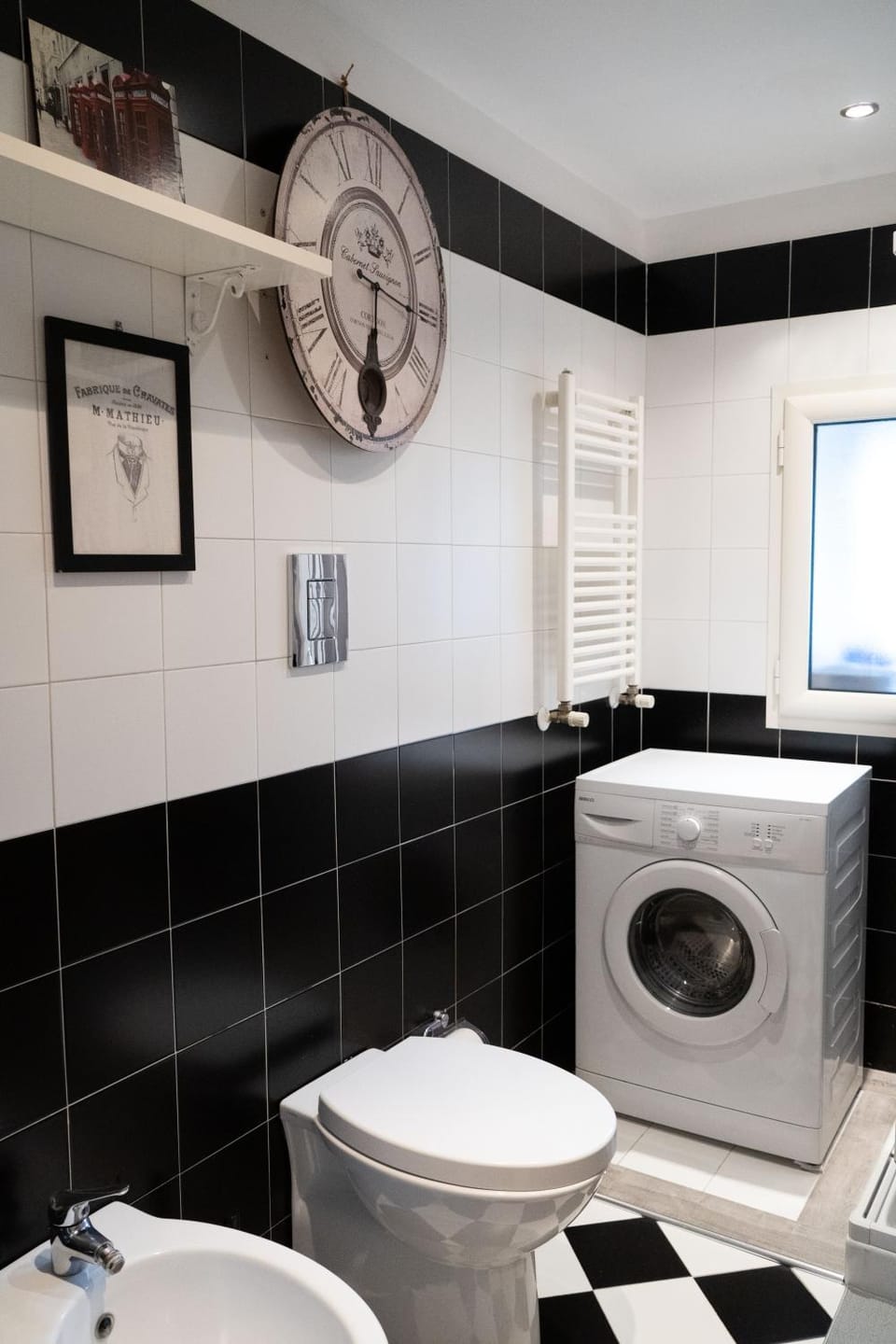 Toilet, Bathroom, washing machine