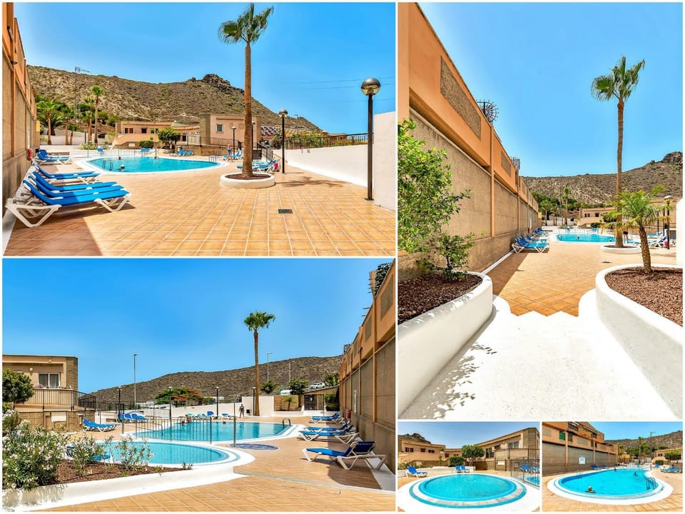 Natural landscape, Swimming pool, sunbed