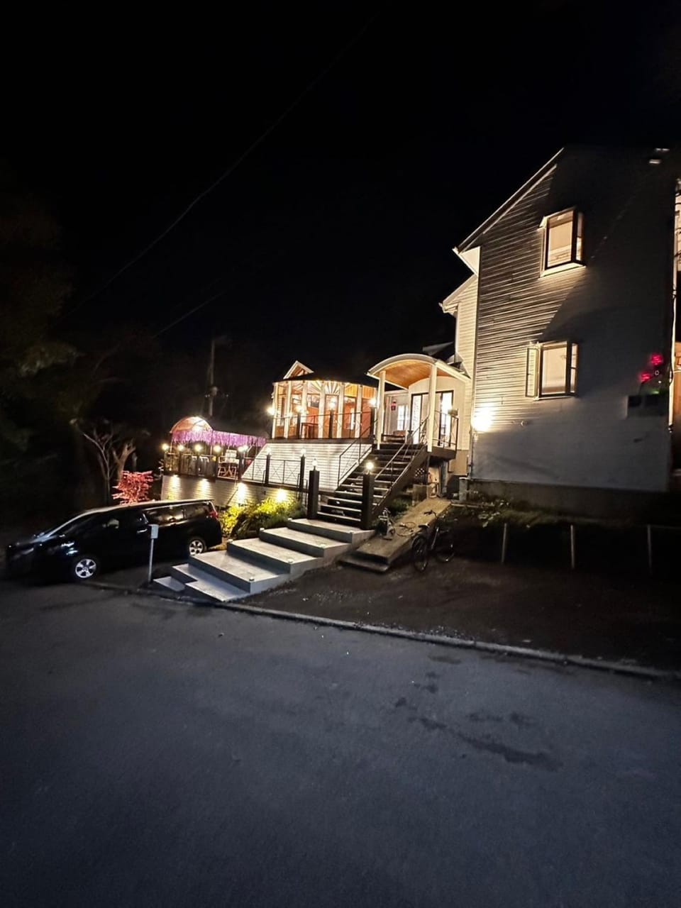 Property building, Night