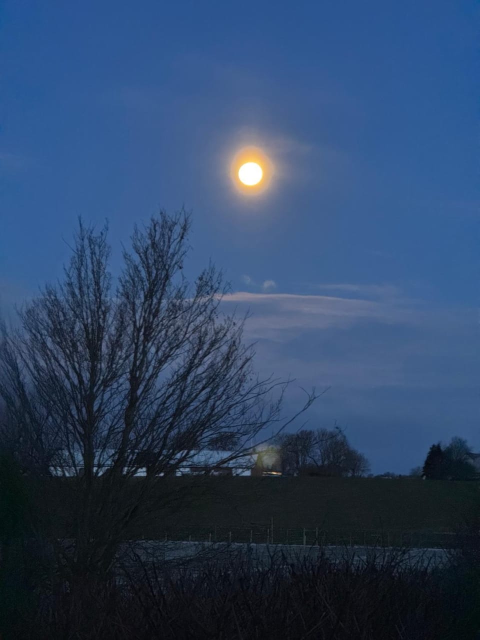 Night, Natural landscape