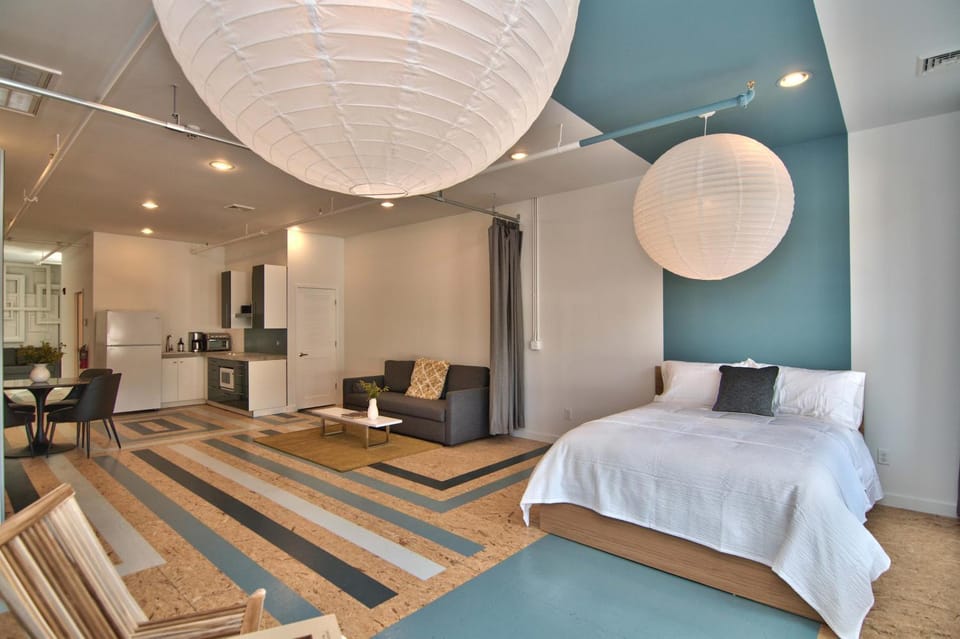 Living room, Bedroom