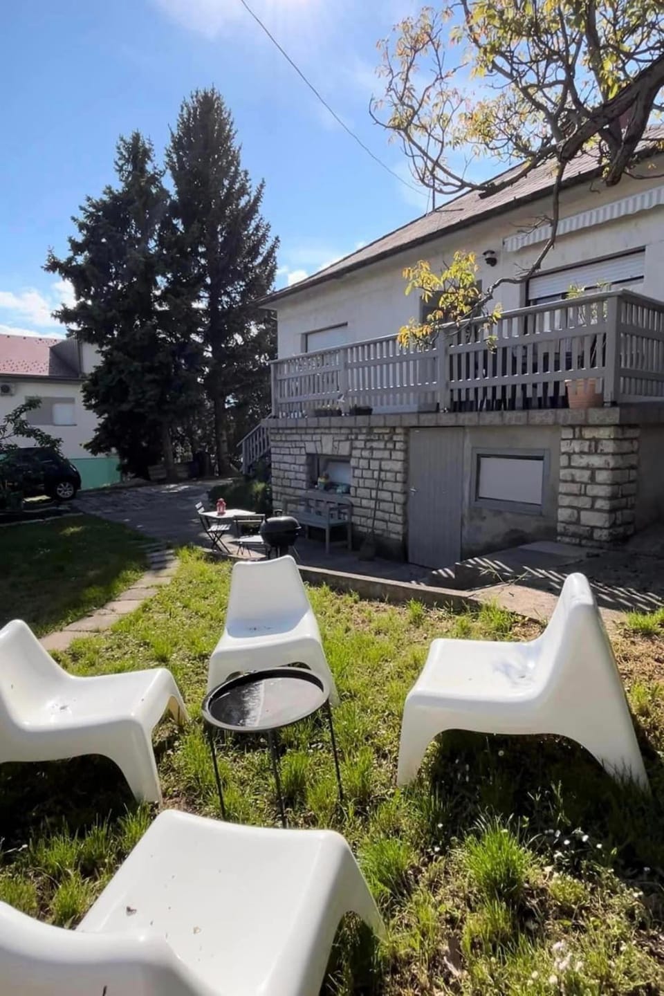 Property building, Garden