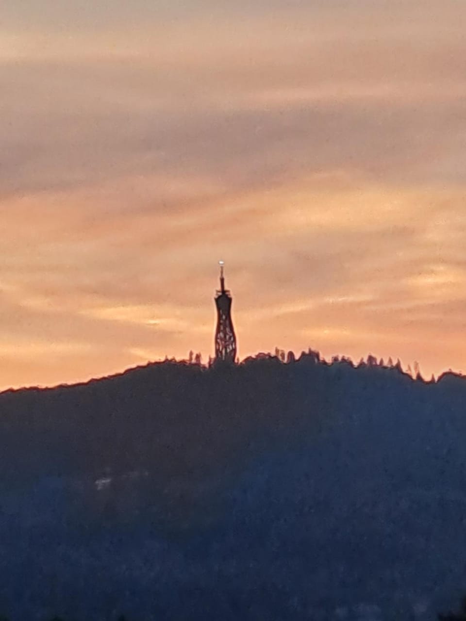 Nearby landmark, Sunset