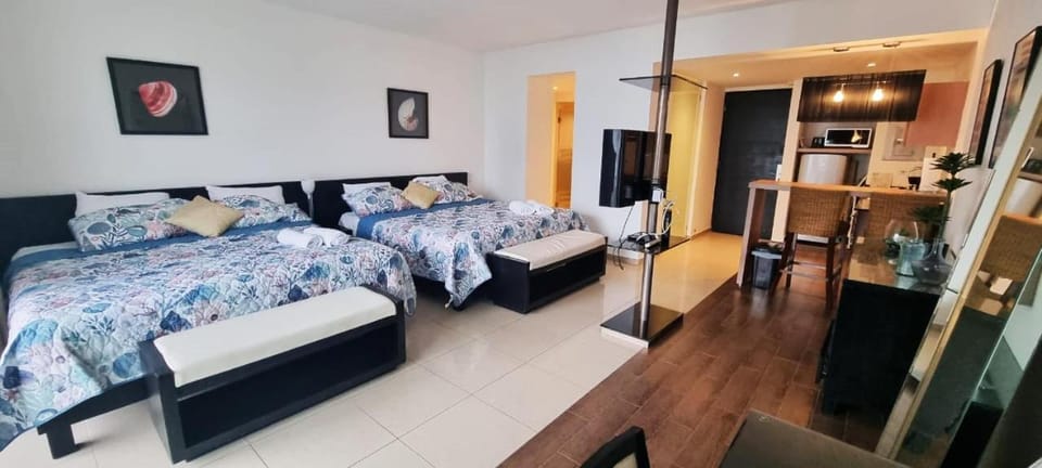 Hermoso estudio con vista al mar en el Town Center de Playa Blanca Panamá Apartment in Rio Hato