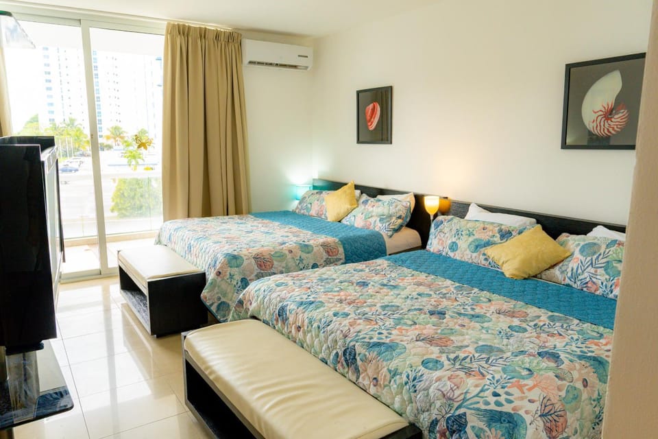 Hermoso estudio con vista al mar en el Town Center de Playa Blanca Panamá Apartment in Rio Hato