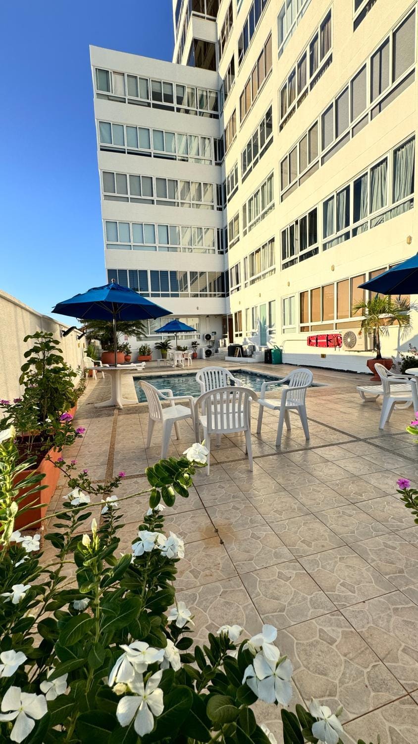 Property building, Patio, Day