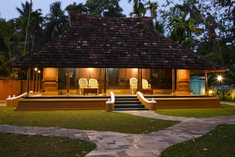 Property building, Night, Natural landscape
