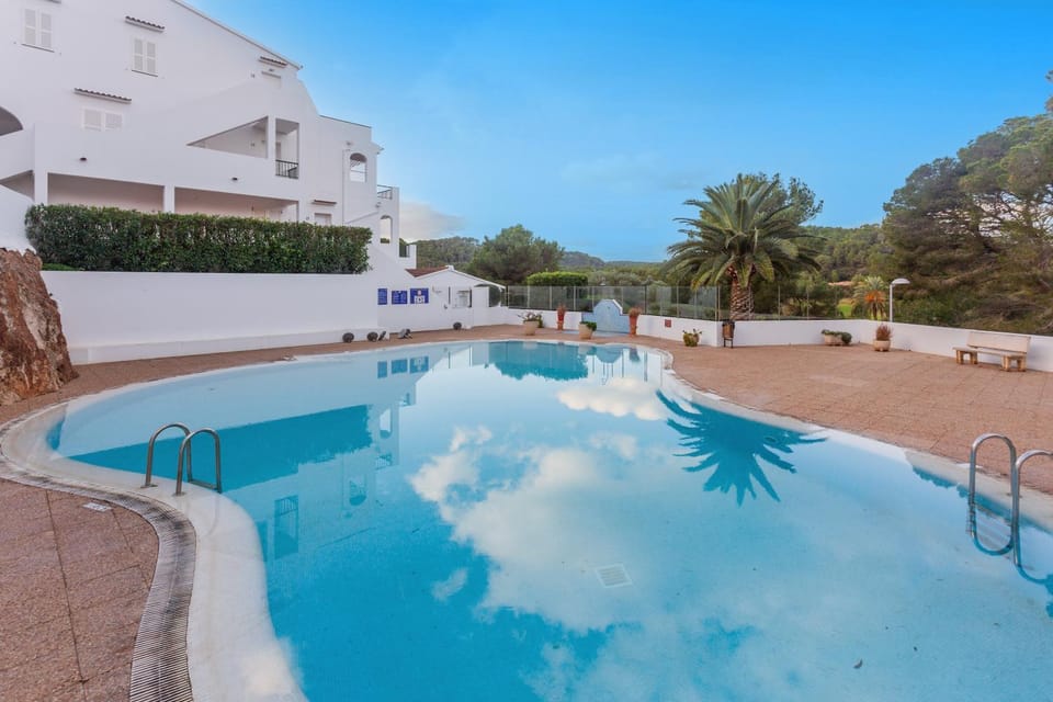 Property building, Living room, Swimming pool